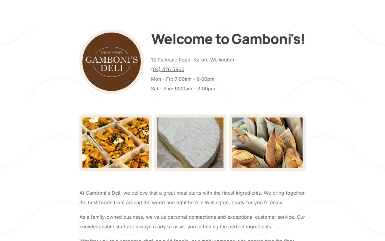 Gamboni s Deli
